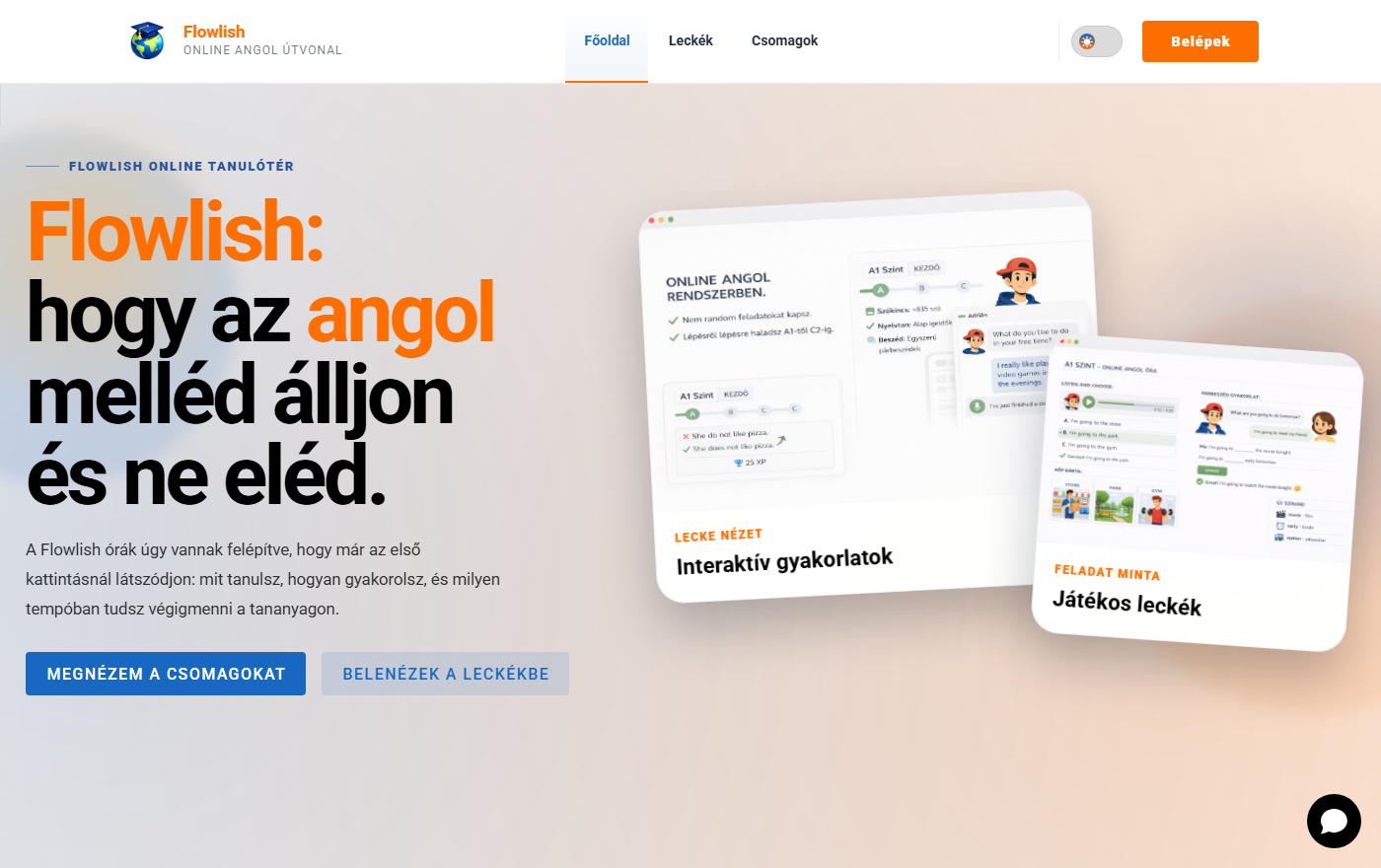 Flowlish referencia előnézete